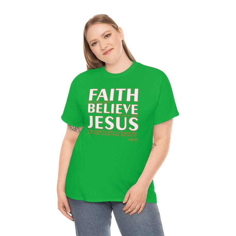 FAITH BELIEVE JESUS