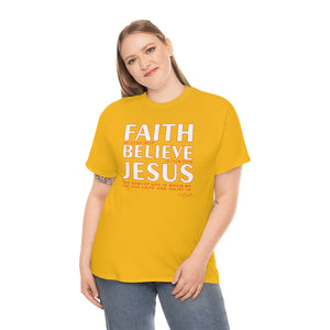 FAITH BELIEVE JESUS