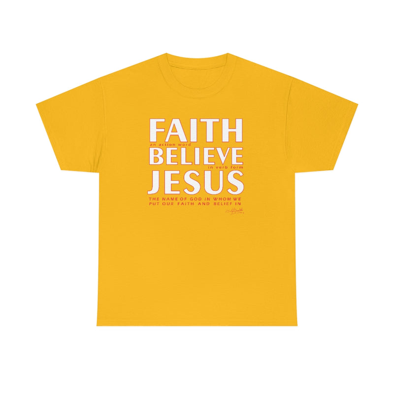 FAITH BELIEVE JESUS