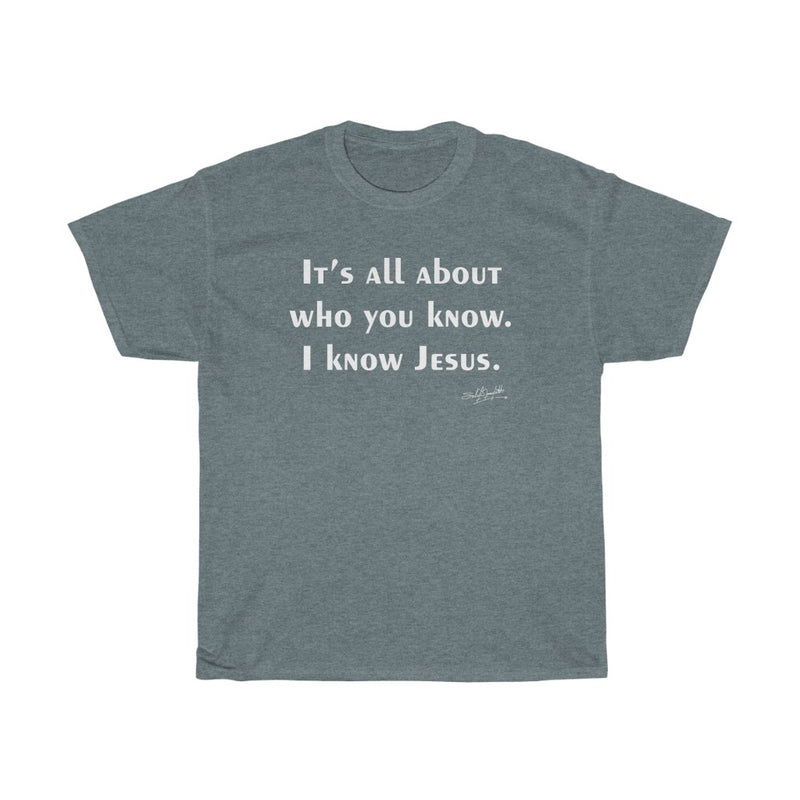 I know Jesus (White Print)