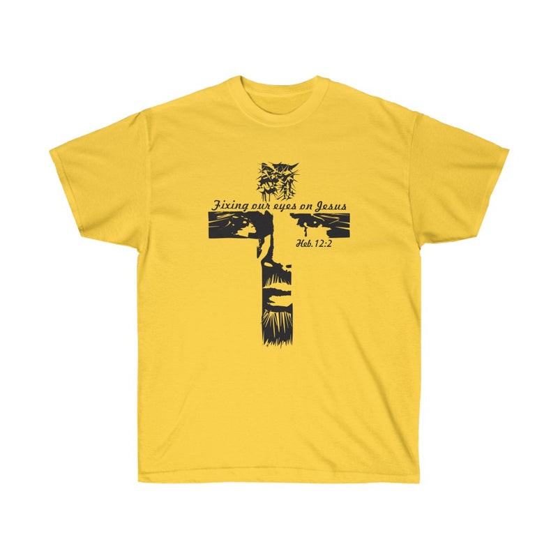 Fixing Our Eyes On Jesus (Black Print)