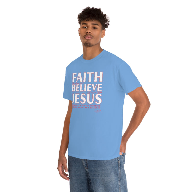 FAITH BELIEVE JESUS