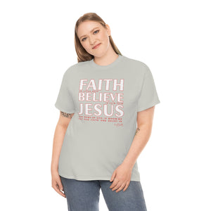 FAITH BELIEVE JESUS